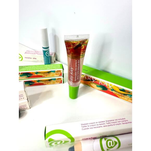 Mary Kay Lot of 12 Makeup NIB Lip Crayon Eye Crayon Fluid Eye Color Gloss Liner - Picture 6 of 15